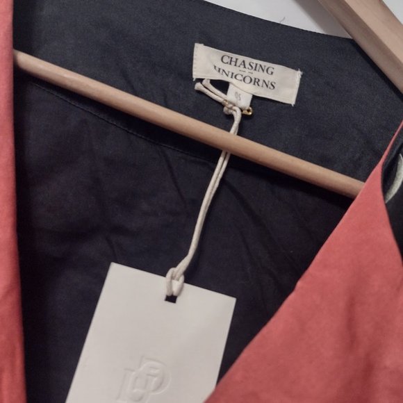 Chasing Unicorns Just Like Heaven Silk Satin Long Kimono - Picture 10 of 11